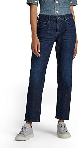 G-STAR RAW Kate Boyfriend Jeans, Blu (Worn in Deep Marine ), 27W / 32L Donna