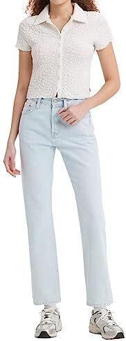 Levis 501 Jeans for Women, Jeans, Donna, Ice Cloud Lb, 27W / 32L