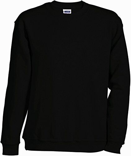 James & Nicholson James+Nicholson Felpa unisex JN 040 Nero nero 4XL