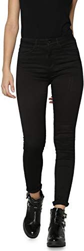 Only Onlroyal Life High Sk Jeans 600 Noos Jeans, Black , L / 30L Donna