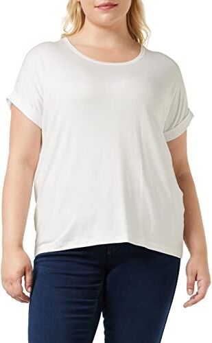 Only Onlmoster S/S O-Neck Top Noos Jrs T-Shirt, White, XS Donna