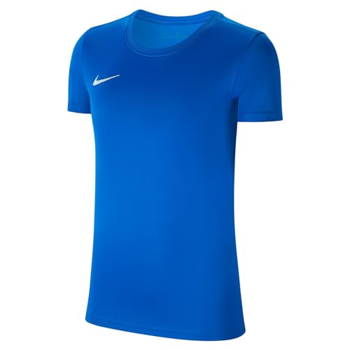 Nike Dry Park VII W Maglietta a Maniche Corte Donna, Blu (Royal Blue/White), M
