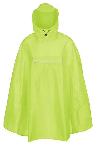 VAUDE Valdipino, Poncho Unisex Adulto, Lemon, L