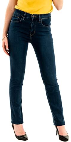 Levis 724 High Rise Straight, Jeans Donna, Bogota Sass, 24W / 30L