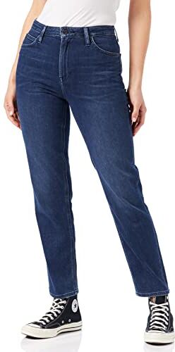 Lee Carol, Jeans, Donna, Blu (Dark Joe), 26W / 33L