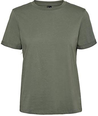 Vero Moda VMPAULA S/S T-Shirt GA Noos, Laurel Wreath, XL Donna