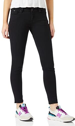 Pepe Jeans Soho, Pantaloni Donna, Nero (Black), 29W / 32L