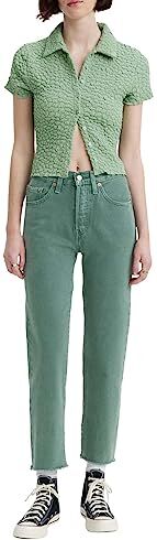 Levis 501® Crop, Jeans Donna, Misty Silver Pine, 30W / 26L