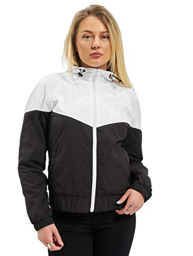 Urban Classics Ladies Arrow Windbreaker Giacca a Vento, Bianco, XL Donna