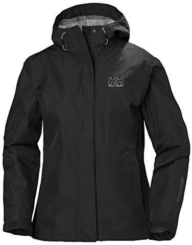 Helly Hansen Donna Giacca Impermeabile Seven J, M, Nero