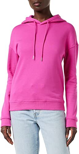 Urban Classics Felpa con Cappuccio Donna Invernale, Pullover Caldo Manica Lunga, Maglione Pesante per Ragazza, Colore brightviolet, Taglia S