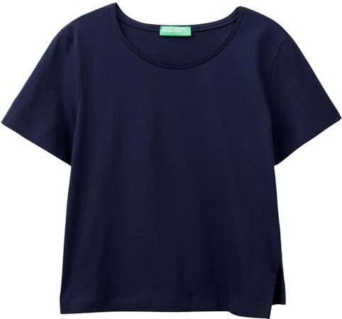 United Colors Of Benetton T-Shirt , Blu Notte 252, XS Donna