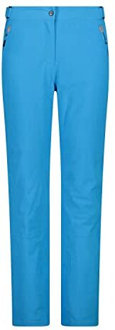 CMP Pantaloni Sci Elasticizzati Da Donna, Turchese, XL