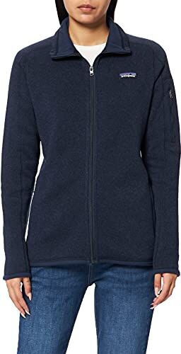 Patagonia W's Better Sweater Jkt, Pile ad alte prestazioni Donna, Black, L