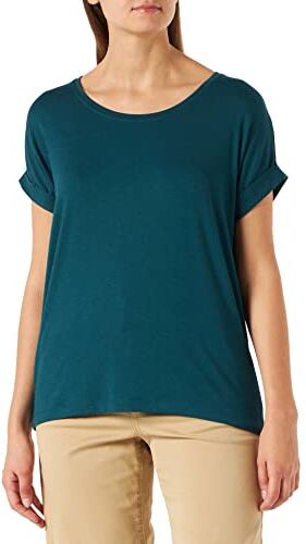 Only Onlmoster S/S O-Neck Top Noos Jrs T-Shirt, Deep Teal, XXL Donna