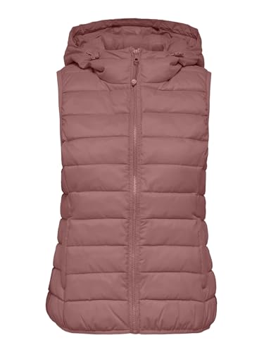 Only Onlnewtahoe Hood Waistcoat Otw Noos, Gilet Donna, Withered Rose, S