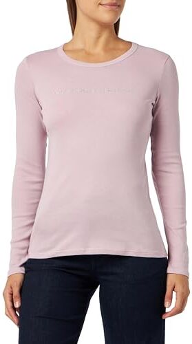 United Colors Of Benetton T-Shirt M/L  Manica Lunga, Lilla 24D, S Donna