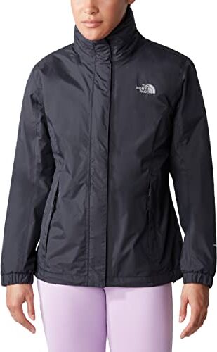 The North Face Giacca da Donna Resolve Giacca da Trekking Impermeabile e Traspirante TNF Black XL