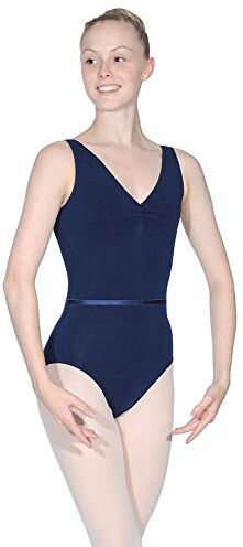 Capezio Ca1Ev 126 Body da carro armato con pizzico, collezione Front Class, colore: Blu navy, S