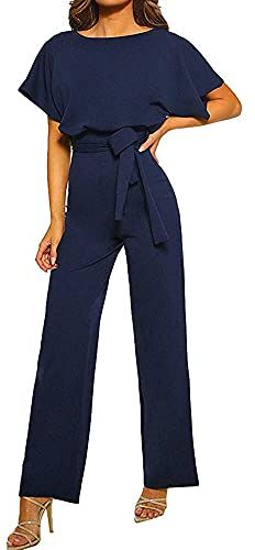 Coloody Tute da Donna Monopezzi e Tutine da Donna Lunghe a Gamba Larga con Cintura Pantaloni Lungo Elegante Jumpsuit