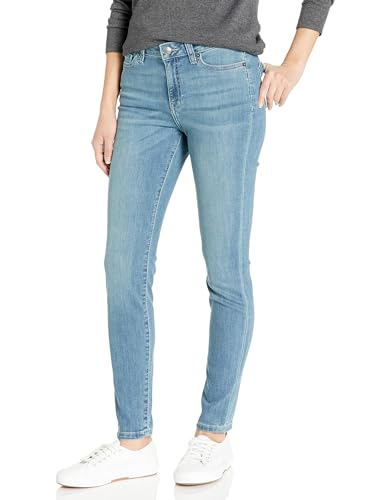 Amazon Essentials Jeans Skinny Donna, delavé Chiaro, 44-46 Lungo
