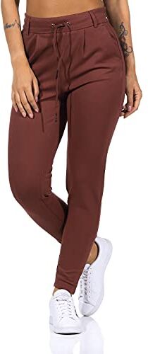 Only Onlpoptrash Life Easy col Pant Pnt Noos Pantaloni, Sable, XXS / 32L Donna