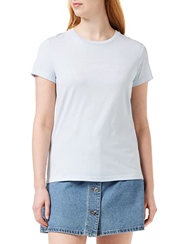 Levis The Perfect Tee Maglietta, Batwing Outline Plein Air, L Donna