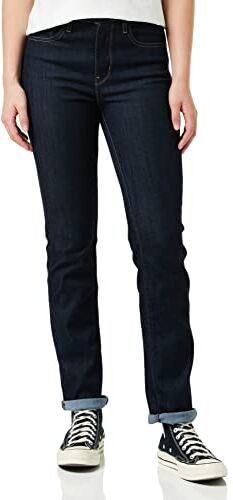 Levis 724 High Rise Straight, Jeans Donna, To The Nine, 24W / 32L