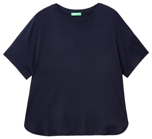 United Colors Of Benetton T-Shirt , Blu Notte 016, XS Donna