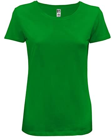 CHEMAGLIETTE! - ABBIGLIAMENTO E PERSONALIZZAZIONI Chemagliette T Shirt Donna Maglietta Manica Corta Cotone, Tshirt Maglia Maniche Corte da Lavoro, T-Shirt Tinta Unita Stampabili Girocollo, Maglia Basic Evolution T