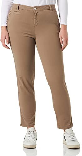 United Colors Of Benetton Pantalone  Ss23 Pantaloni, Marroncino Chiaro 64b, 38 Donna