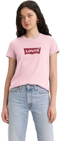 Levis The Perfect Tee Maglietta, Bw Clr Ext Chalk Pink, XL Donna