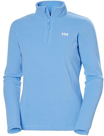 Helly Hansen W Daybreaker 1/2 Zip Pile Camicia, Blu Brillante, XL Donna