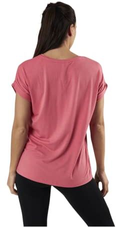 Only Onlmoster S/S O-Neck Top Noos Jrs T-Shirt, Tea Rose, L Donna