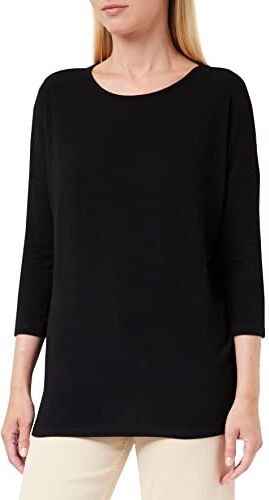 Only ONLGLAMOUR 3/4 Top Jrs Noos T-Shirt, Nero (Black Black), Large Donna