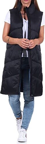 Vero Moda Vmuppsala 3-4 Gilet Noos Giacca, Nero, M Donna