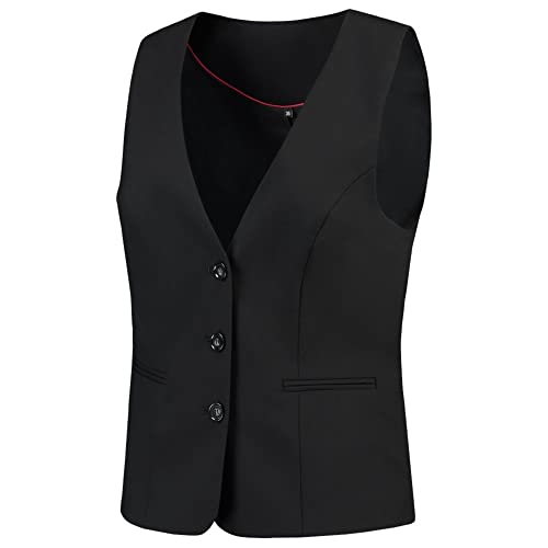 Tricorp Corporate  Gilet da donna, 70% lana, 30% poliestere, 180 g/m², nero, taglia 54