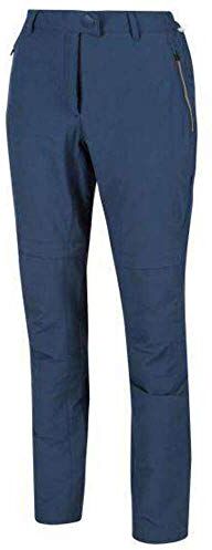 Regatta Highton, Pantaloni Da Trekking Donna, Denim Scuro, L