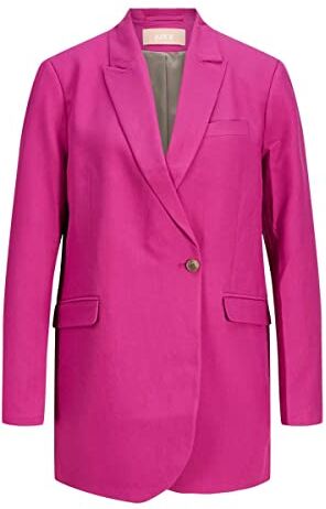 Jack & Jones Jxmary Blazer Noos Wvn, Giacca, Festival Fucsia, S Donna