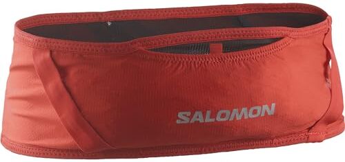 Salomon Pulse Cintura Trail Running Escursionismo MTB Unisex, Fit avvolgente, Tasche e scomparti intelligenti, Versatilità per l'outdoor, Rosso, S