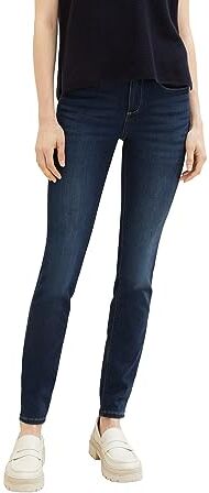 TOM TAILOR 202212 Alexa Skinny, Jeans Donna, 10282 Dark Stone Wash Denim, 27W / 30L