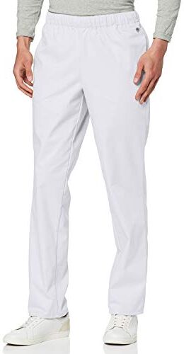 BP /Ll, Pantalone unisex, con elastico in vita 215,00 g/m², tessuto misto, colore bianco, taglia L