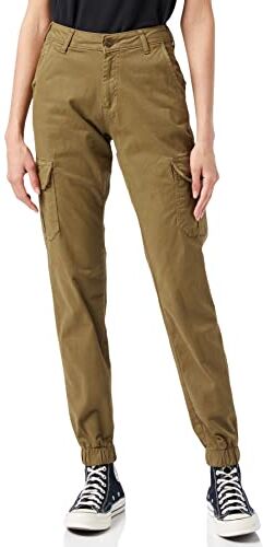 Urban Classics High Waist Cargo Pants, Pantaloni Donna, Summerolive, 30