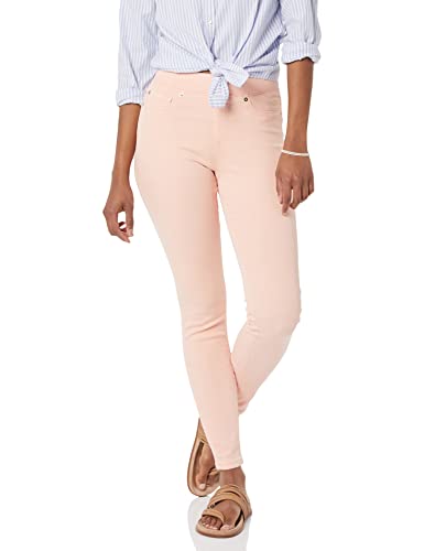 Amazon Essentials Jeggings Elasticizzati con Elastico in Vita (Taglie Forti Disponibili) Donna, Rosa Corallo, 40