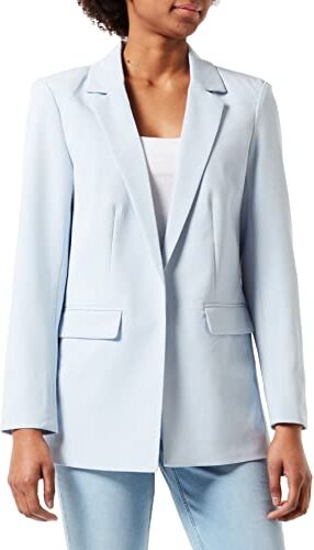 PIECES Pcbozzy Ls Loose Blazer Noos Bc Blazer, Blu (Kentucky Blue), XS Donna