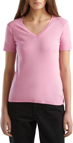 United Colors Of Benetton T-Shirt , Malva 0P0, M Donna