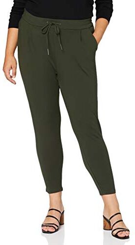 Vero Moda Vmeva Mr Loose String Pant Ga Noos Pantaloni, Dark Green, M / 32L Donna