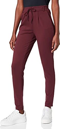 Only Poptrash Trousers, Pantaloni Donna, Port Royale, XXL / 32L