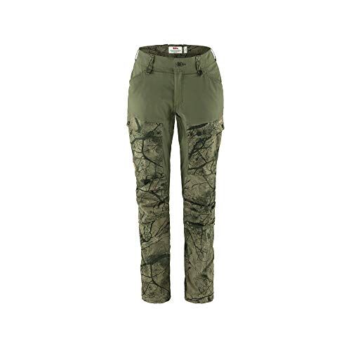 Fjallraven Keb Pantaloni Curvi W Reg, Unisex-Adulto, Multicolore, 10