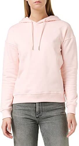 Urban Classics Felpa con Cappuccio Donna Invernale, Pullover Caldo Manica Lunga, Maglione Pesante per Ragazza, Colore pink, Taglia S